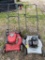 2 Push mowers