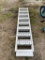 Folding aluminum ramps