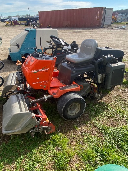 Jacobsen Green King IV Plus Kubota Diesel Engine 3400 hrs runs