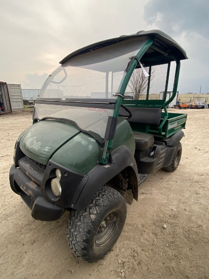 Kawasaki Mule with 1214 hrs. runs & drives