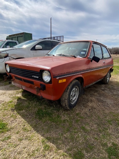 1981 Ford Fiesta Runs & Drives no title
