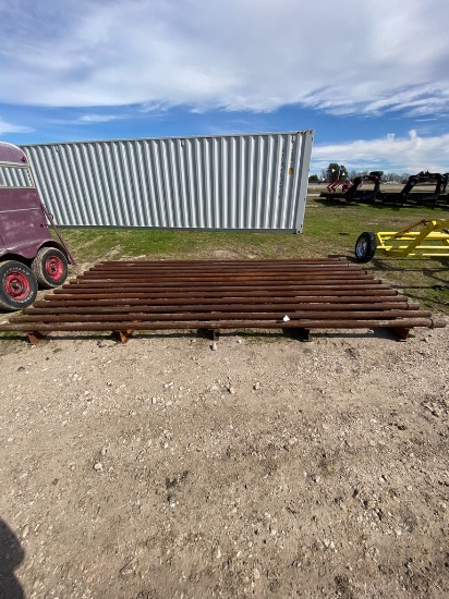 8x16 Cattle Guard new 2 7/8 Pipe 6 inch I beam