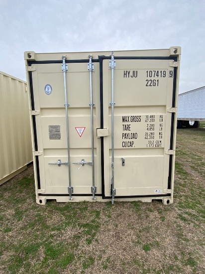 20ft. 1 trip Storage container#HYJU1074199