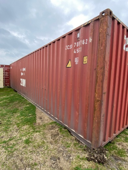 40ft. Shipping container wind,weather tight Container#ZCSU700162