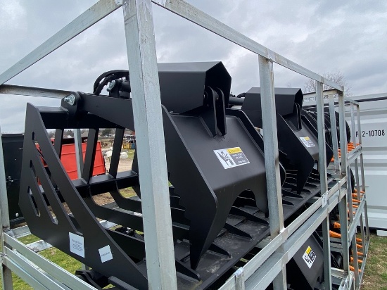 72" quick Attach Rock grapple