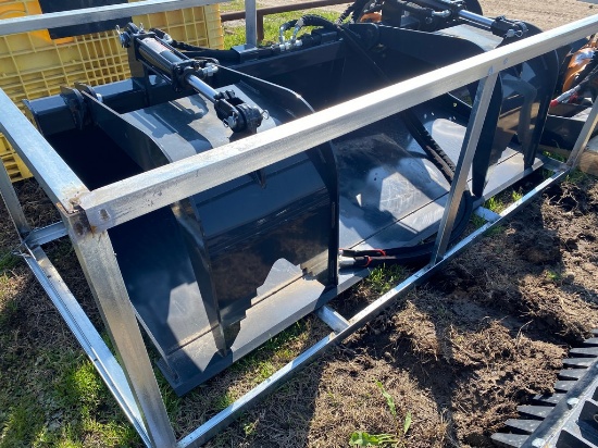New Wolverine 72" quick Attach Grapple bucket