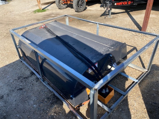 New Wolverine 86" Quick Attach hydraulic Box Sweeper