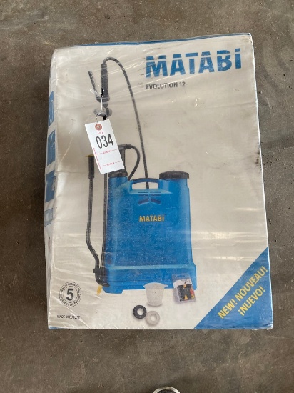Matabi  Back Pack sprayer