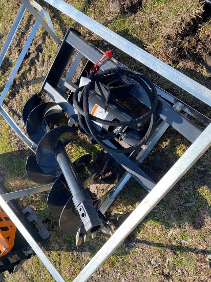 New Wolverine Quick Attach Auger with 2 bits