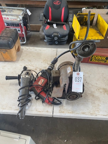 Milwaukee Hammer drill & portacable sander & belt sander