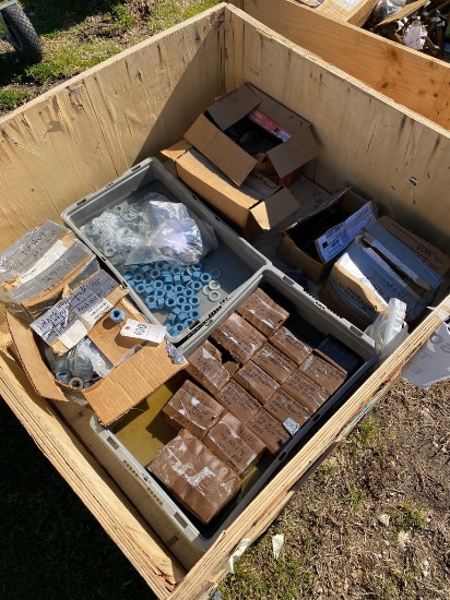 Pallet of nuts & bolts