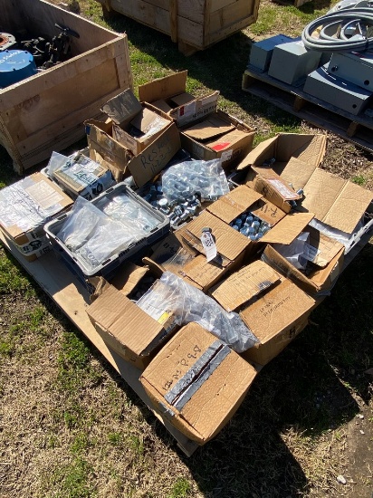 Pallet of nuts & bolts