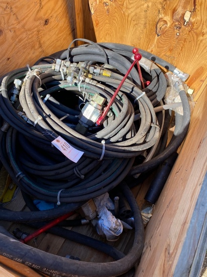 Pallet of Heavy Duty Hoses,Valves
