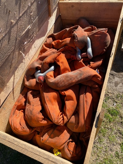 Heavy Duty pallet of lifting slings & shackles