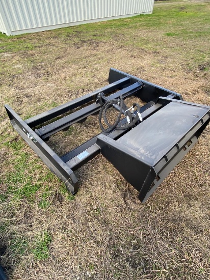 New 6' Quick Attach 2 row Grader with hydraulic rippers
