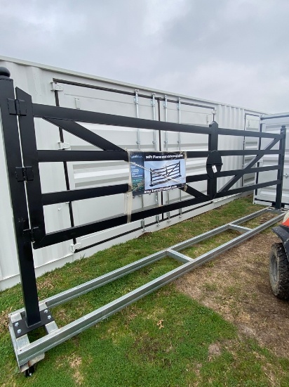 20ft. Farm metal driveway gate