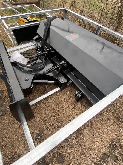 New Wolverine 86" Hydraulic Brush