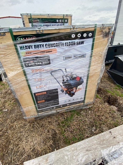 New Paladin Heavy duty Concrete Floor Saw