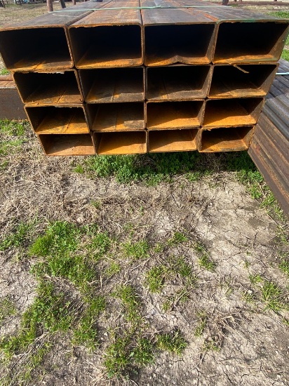 3x6 Rec Tubing 11 Ga 16 pcs @ 12' 192ft.
