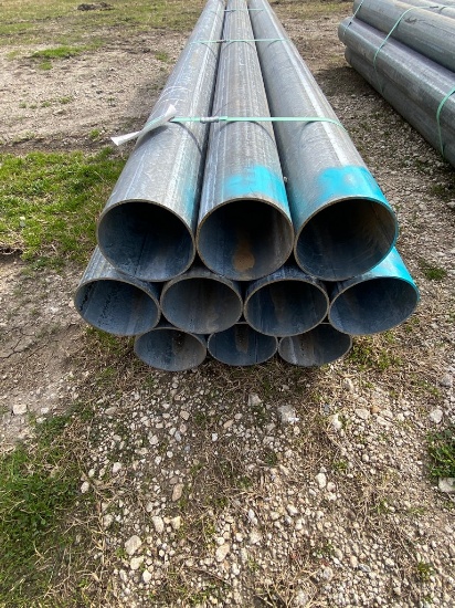 5" Post Galvanized 11 Ga. 10 pcs@8' 80ft.