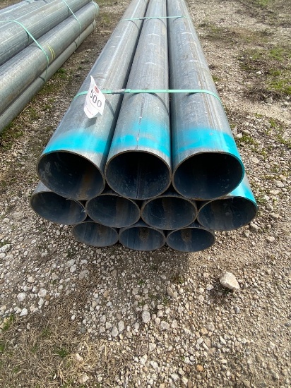 5" Post Galvanized 11 Ga 10 pcs @ 8' 80ft.