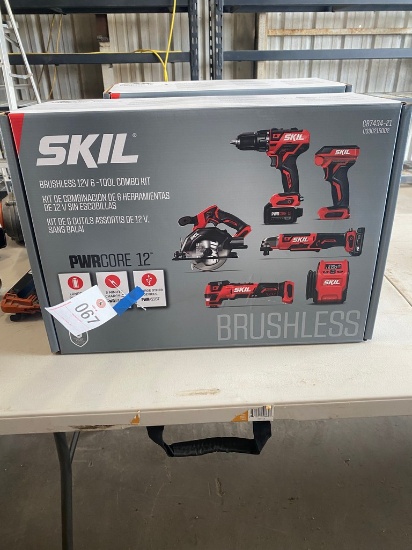 New Skil 12V 6 tool combo kit battery & charger