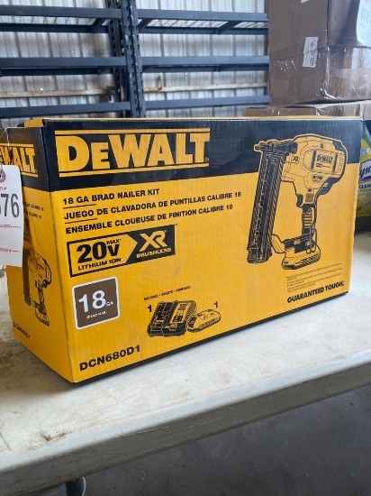 Dewalt 20V 18ga Brad Nailer