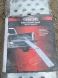 Ironton steel folding ramp 700lb capacity