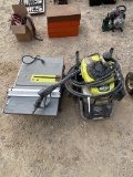 Honda pressure washer&I ryobi table saw