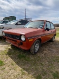 1981 Ford Fiesta Runs & Drives no title
