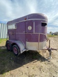 W&W 10' Tandem Axle Stock Trailer Bill of Sale