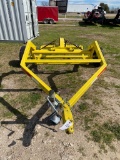 Yellow Pull behind Hay Buggy