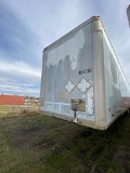 2002 Wabash 48' Semi box Trailer has title