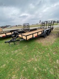 2024 J&C 77x16 Utility Trailer with Gate