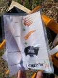 1-Mini Excavator attachment set,bucket,ripper,rake