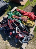 Pallet of Belts & harness