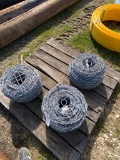 3 Rolls of Barb wire New