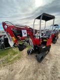 New Miva VA13 Mini Excavator 13.5hp Gas Engine