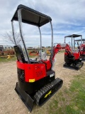 New Miva VA13 Mini Excavator 13.5hp Gas Engine