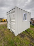 New 7ft.x9ft. Container with window & walk in door