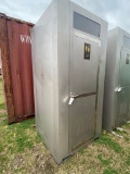 New Stainless Single stall Portable restroom