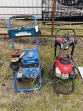 2 Pressure washers