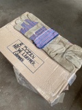 8 Dozen New Leather Gloves