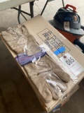 8 Dozen New Leather Gloves