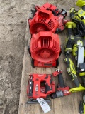 Bundle of Milwaukee power tools, (parts)
