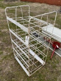 Metal Shelving on wheels