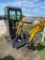 AGT H13R Close Cab mini Excavator Gas Engine