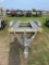 2015 12' Car hauler with pull out ramps has title