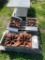 Commercial Stainless Burner,2 small and 1 large and stainless table