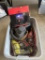 Crate with Drill,Buffer,Extention Cord